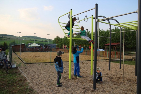 Workoutové hřiště na Zlaté Hoře