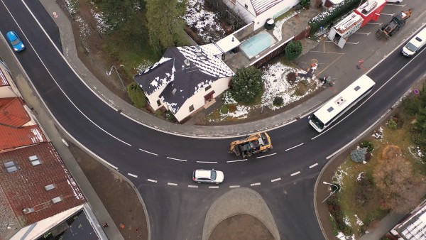 křižovatka Lidická a B. Němcové